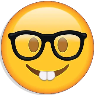 🤓-Laughing Stickers, Telegram Sticker