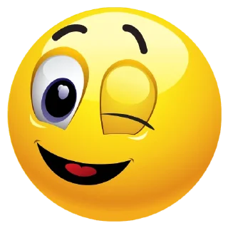 😉-Laughing Stickers, Telegram Sticker