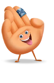 ✋-Laughing Stickers, Telegram Sticker