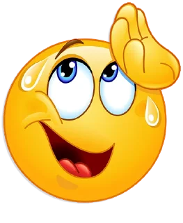 😌-Laughing Stickers, Telegram Sticker