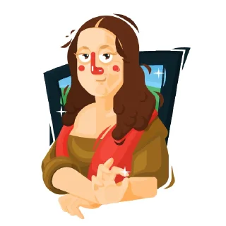 👌-Legends Of Art, Telegram Sticker