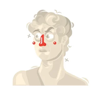 🤨-Legends Of Art, Telegram Sticker