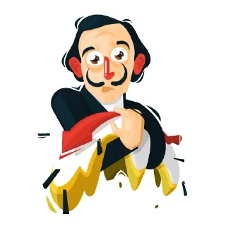 😳-Legends Of Art, Telegram Sticker