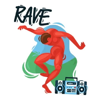 💃-Legends Of Art, Telegram Sticker