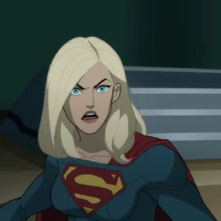 🦸‍♀-Supergirl   @TheNightwingDG, Telegram Sticker