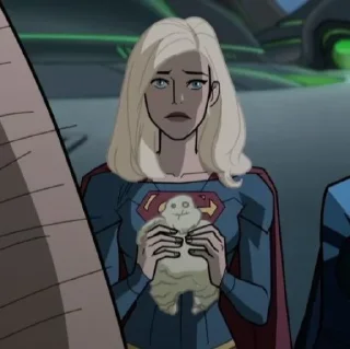 🦸‍♀-Supergirl   @TheNightwingDG, Telegram Sticker