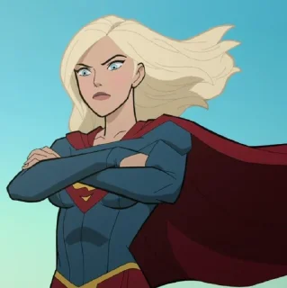 🦸‍♀-Supergirl   @TheNightwingDG, Telegram Sticker