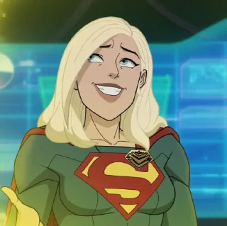 🦸‍♀-Supergirl   @TheNightwingDG, Telegram Sticker
