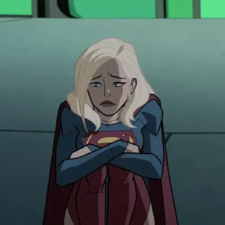 🦸‍♀-Supergirl   @TheNightwingDG, Telegram Sticker