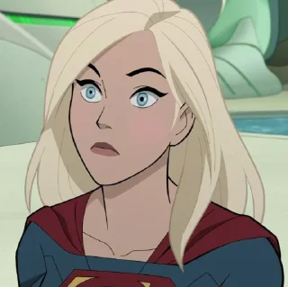 🦸‍♀-Supergirl   @TheNightwingDG, Telegram Sticker