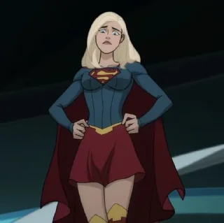 🦸‍♀-Supergirl   @TheNightwingDG, Telegram Sticker