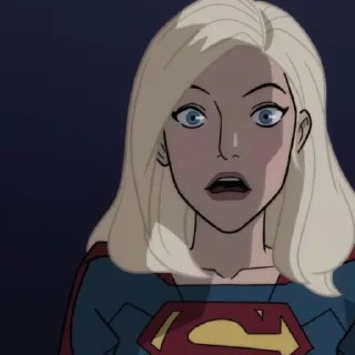 🦸‍♀-Supergirl   @TheNightwingDG, Telegram Sticker