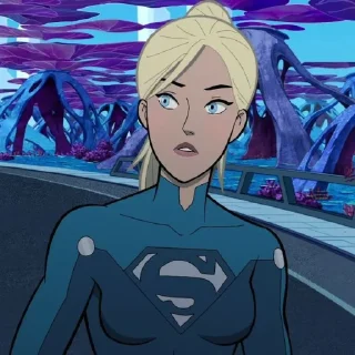 🦸‍♀-Supergirl   @TheNightwingDG, Telegram Sticker