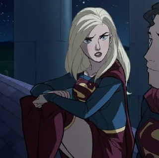 🦸‍♀-Supergirl   @TheNightwingDG, Telegram Sticker