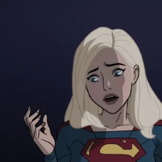 🦸‍♀-Supergirl   @TheNightwingDG, Telegram Sticker