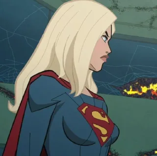 🦸‍♀-Supergirl   @TheNightwingDG, Telegram Sticker