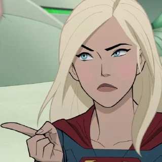 🦸‍♀-Supergirl   @TheNightwingDG, Telegram Sticker