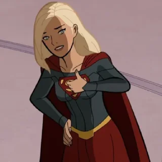 🦸‍♀-Supergirl   @TheNightwingDG, Telegram Sticker