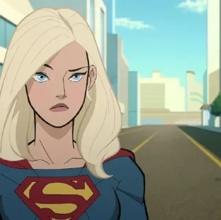 🦸‍♀-Supergirl   @TheNightwingDG, Telegram Sticker