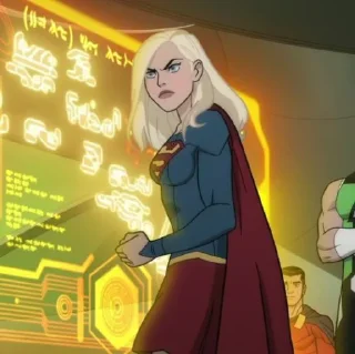 🦸‍♀-Supergirl   @TheNightwingDG, Telegram Sticker