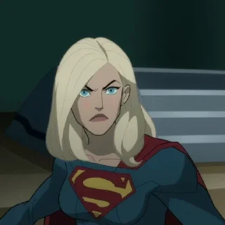🦸‍♀-Supergirl   @TheNightwingDG, Telegram Sticker