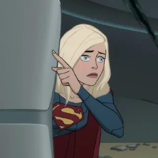 🦸‍♀-Supergirl   @TheNightwingDG, Telegram Sticker