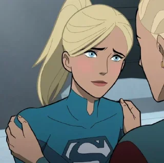 🦸‍♀-Supergirl   @TheNightwingDG, Telegram Sticker