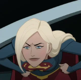 🦸‍♀-Supergirl   @TheNightwingDG, Telegram Sticker
