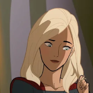 🦸‍♀-Supergirl   @TheNightwingDG, Telegram Sticker