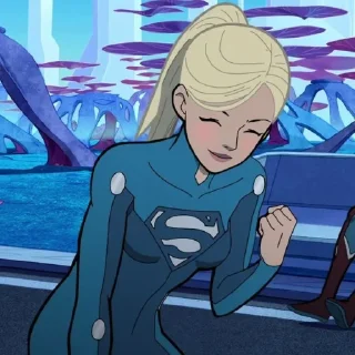 🦸‍♀-Supergirl   @TheNightwingDG, Telegram Sticker