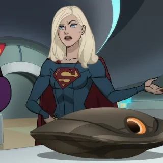 🦸‍♀-Supergirl   @TheNightwingDG, Telegram Sticker