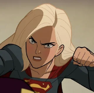 🦸‍♀-Supergirl   @TheNightwingDG, Telegram Sticker