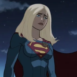 🦸‍♀-Supergirl   @TheNightwingDG, Telegram Sticker