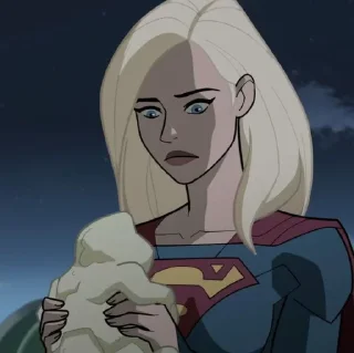 🦸‍♀-Supergirl   @TheNightwingDG, Telegram Sticker