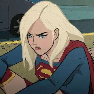 🦸‍♀-Supergirl   @TheNightwingDG, Telegram Sticker