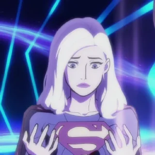 🦸‍♀-Supergirl   @TheNightwingDG, Telegram Sticker