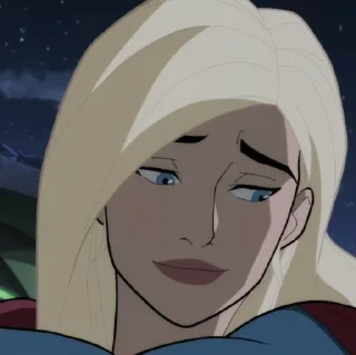 🦸‍♀-Supergirl   @TheNightwingDG, Telegram Sticker