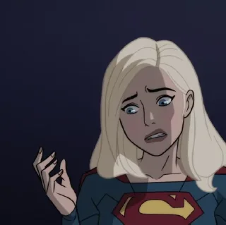 🦸‍♀-Supergirl   @TheNightwingDG, Telegram Sticker