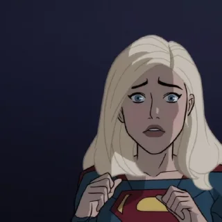 🦸‍♀-Supergirl   @TheNightwingDG, Telegram Sticker