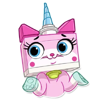 🤷‍♂️-Unikitty, Telegram Sticker