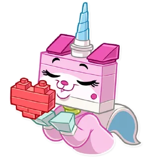 😘-Unikitty, Telegram Sticker