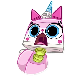 😨-Unikitty, Telegram Sticker