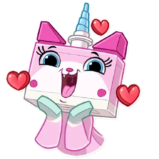 🥰-Unikitty, Telegram Sticker