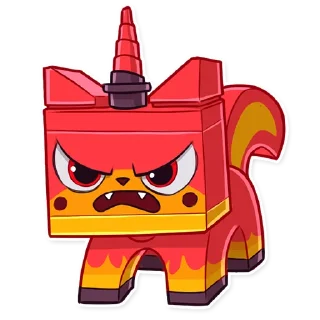 😡-Unikitty, Telegram Sticker