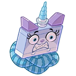 🥶-Unikitty, Telegram Sticker