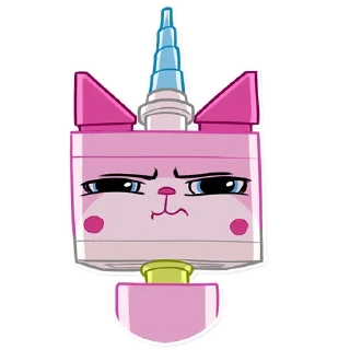😑-Unikitty, Telegram Sticker