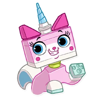 👋-Unikitty, Telegram Sticker
