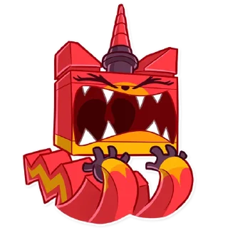 🤬-Unikitty, Telegram Sticker