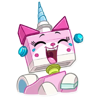 😂-Unikitty, Telegram Sticker