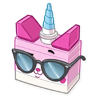 😎-Unikitty, Telegram Sticker